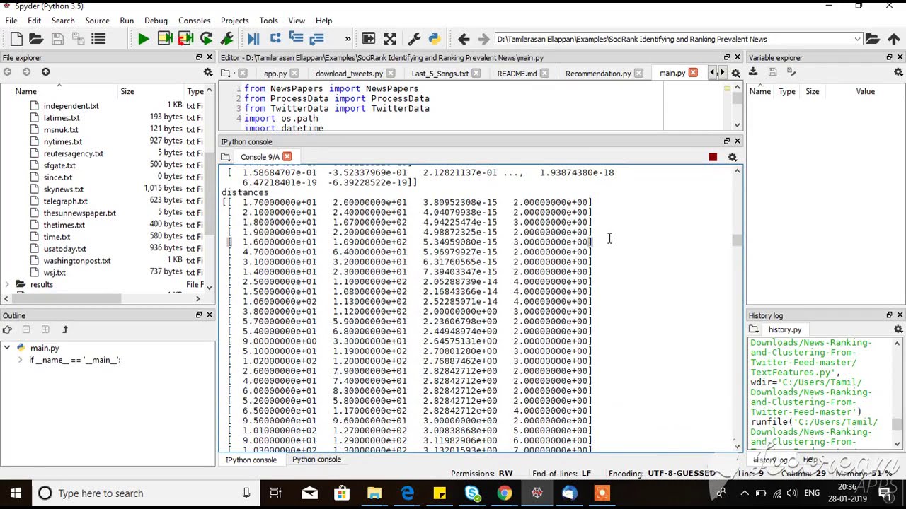 Social Rank Identifying and Ranking in Python - OKOK PROJECTS- Final ...