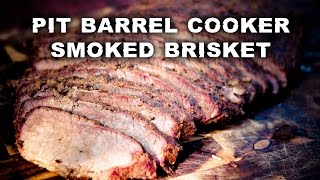 Pit Barrel Cooker - Smoked Brisket