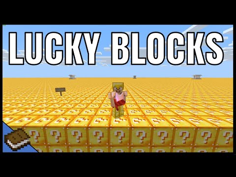 Learn With Minecraft Education - How to get Lucky Blocks - Minecraft Education