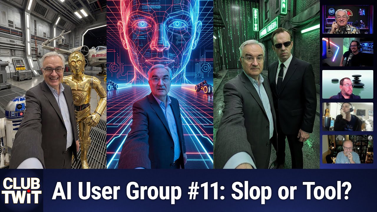 Club TWiT: AI User Group #11 - AI Slop or Super Tool?