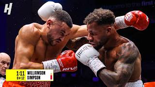 Troy Williamson vs Callum Simpson II - FULL FIGHT HIGHLIGHTS 😱🔥