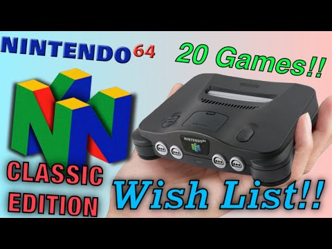 My Nintendo 64 Classic Wishlist | The Only Mini Console We Really Wanted