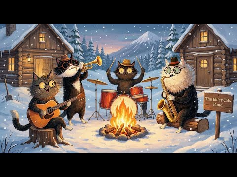 Cozy Winter Jazz – Vintage Bebop by The Elder Cats Band