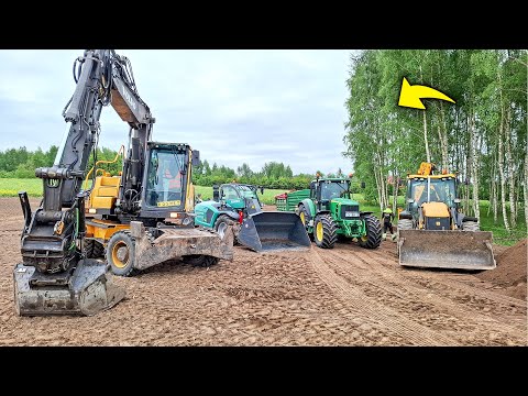 CONSTRUCTION HAS STARTED.. EXCAVATION FOR THE NEW SHELTER