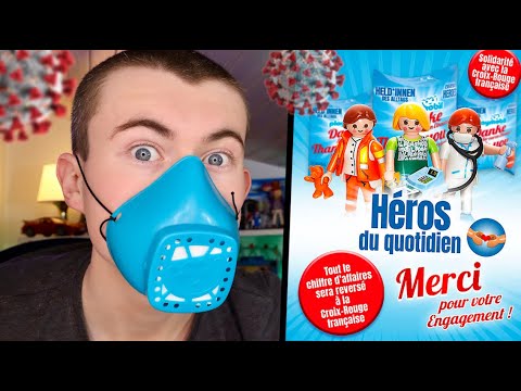 UNBOXING du MASQUE playmobil - coronavirus playmobil hôpital