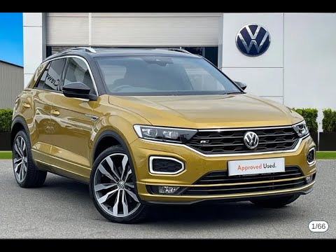 Approved Used Volkswagen T-ROC 2017 1.5 TSI R-Line 150PS EVO DSG - DN70VNP