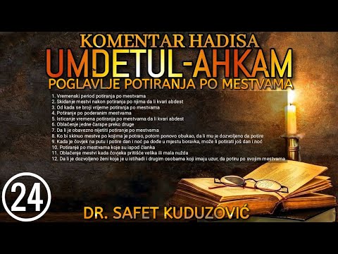24. UMDETUL-AHKAM - Sporedna pitanja o potiranja po mestvama