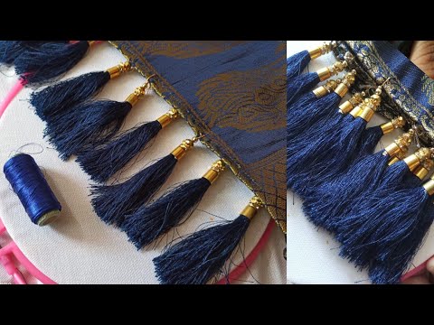 How to Saree Tassels tutorial