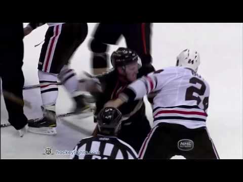 Nick Boynton vs James Wisniewski Mar 17, 2010