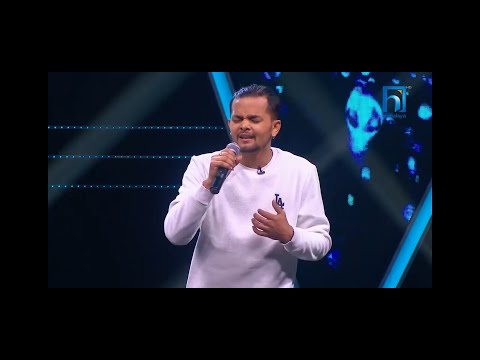Bijay Bhandari "Pardeshi Nabhana..." | Blind Audition Perormance | The Voice Of Nepal S3