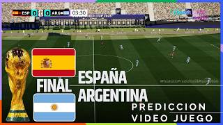✅ España vs Argentina Final 2026 🔴🇪🇸🏆🇦🇷⚽| ¿Quién gana el Mundial? | Simulación/Predicción