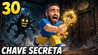 FUGI DO RUSH NA PORTA 30 E ACHEI A CHAVE SECRETA NO DOORS! 😱
