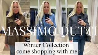 MASSIMO DUTTI  HAUL TRY ON WINTER COLLECTION | COME SHOPPING WITH ME TO MASSIMO DUTTI