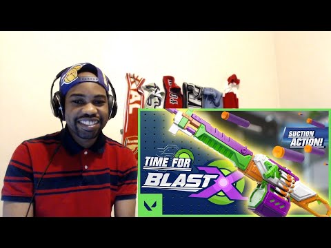 VALORANT - Play with FORCE | BlastX Skin Reveal Trailer REACTION