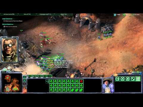 Starcraft 2 - Walkthrough - Part 2 - The Outlaws - Brutal Difficulty [HD]