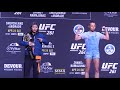 UFC 261: Zhang Weili vs. Rose Namajunas Press Conference Staredown - MMA Fighting