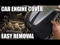 How to Remove Your Car's Engine Cover