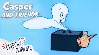 Casper Saves His Piggy Friend 🐷 | Casper and Friends in 4k | Compilation | Mega Moments