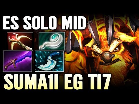 The International 7 EARTH SHAKER SOLO MID GAMEPLAY by SUMAIL TI7 Dota 2