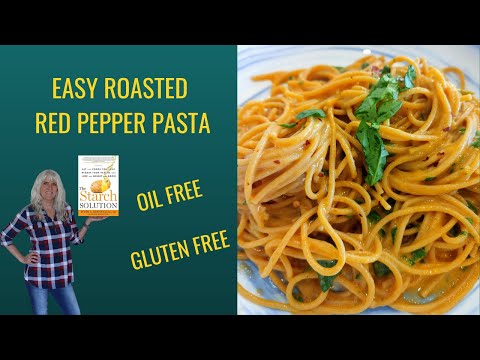 Easy Roasted Red Pepper Pasta Recipe / Starch Solution