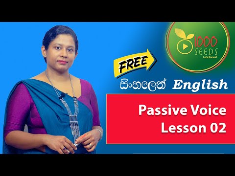 Passive Voice with All Tenses in 30 minutes -  Lesson 02
