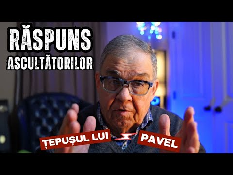 PC(402) - Răspuns Ascultătorilor - care este părerea mea despre țepușul lui Pavel?