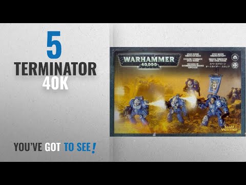 Top 10 Terminator 40K [2018]: Space Marine Terminator Squad Warhammer 40k NEW by Games Workshop