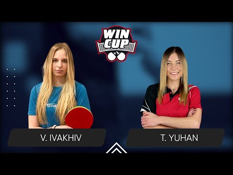 10:45 Valeriia Ivakhiv - Tetiana Yuhan West 2 WIN CUP 20.04.2024 | TABLE TENNIS WINCUP