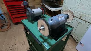 It’s New!!  Harbor Freight 6” Buffer.  Polishing tools! 