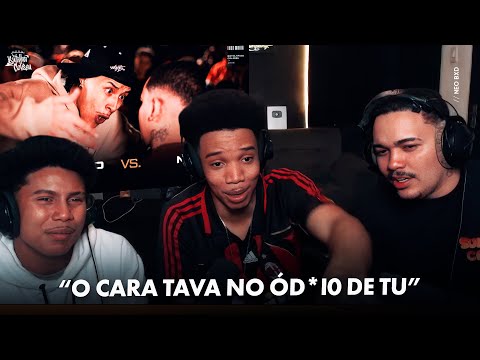 NEO, WL E MT REAGEM À MAGRAO X ELE MESMO NA BATALHA DO COLISEU (FICOU QUENTE 🔥)