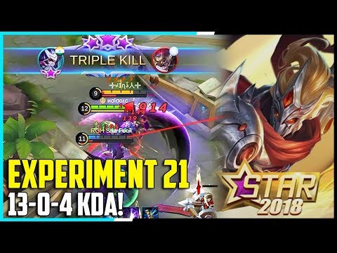 Hayabusa New Experiment 21 Annual Starlight Skin Gameplay! | Mobile Legends - Gameplay | MLBB