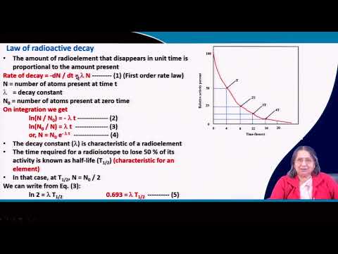 Lecture -27: Radioactivity (Part-B)#swayamprabha #CH31SP