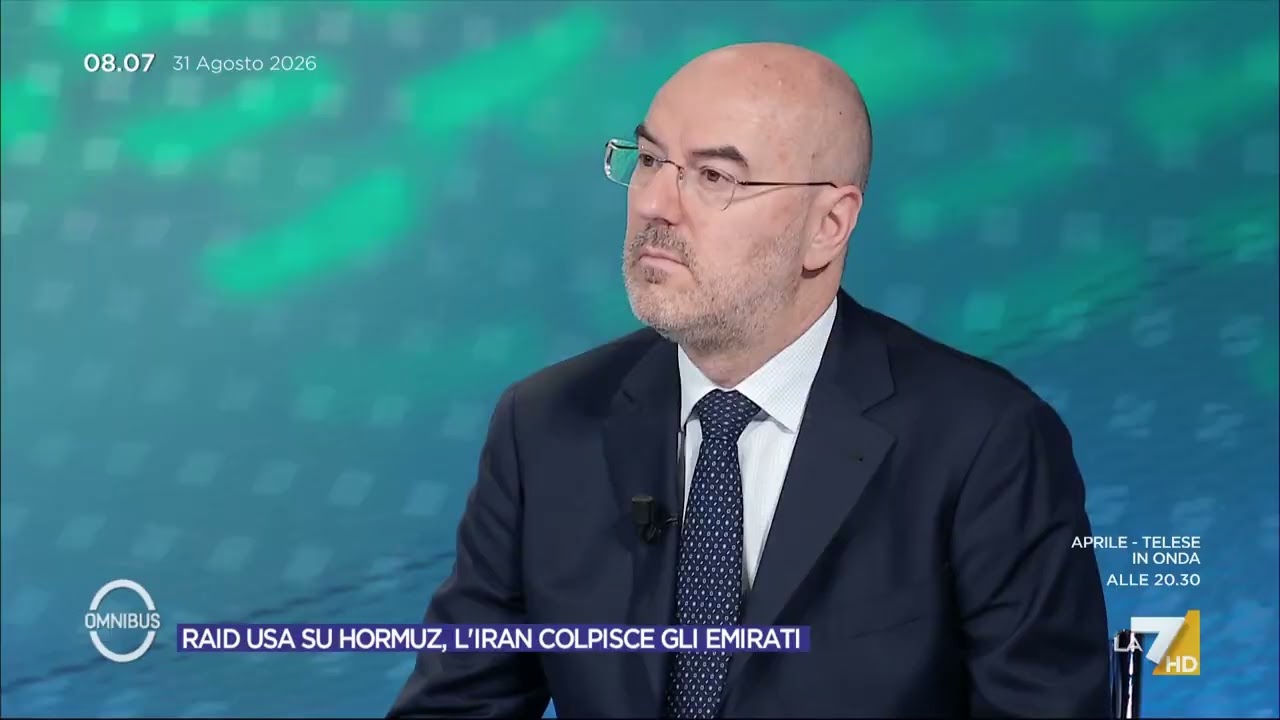 Iran, Fubini: "Da tempo si era capito che la strategia di strangolamento economico non avrebbe ...