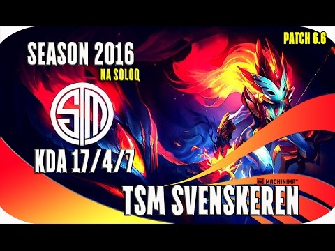 Kindred [Season 2016] - TSM Svenskeren - NA SoloQ KDA 17/4/7