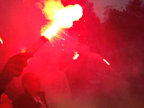 DOPING TORCIDY !! TS Gwarek Tarnowskie Góry - AKS Niwka Sosnowiec 3:0 .3gp