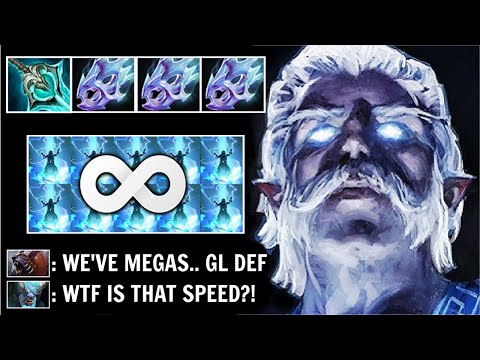 SUPER GOD Max Attack Speed 1000 LH Disperser + 3x Moon Shard Zeus vs Ursa Late 200k DMG WTF Dota 2