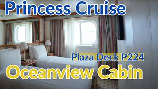 Inside the Sapphire Princess: An Oceanview Cabin Tour