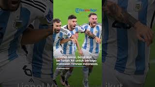 Belum Selesai Masalah Messi, Argentina Dikabarkan Hanya Pasang Tim Lapis Kedua saat Bersua Timnas