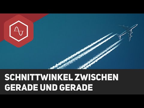 Intersection angle between line and line