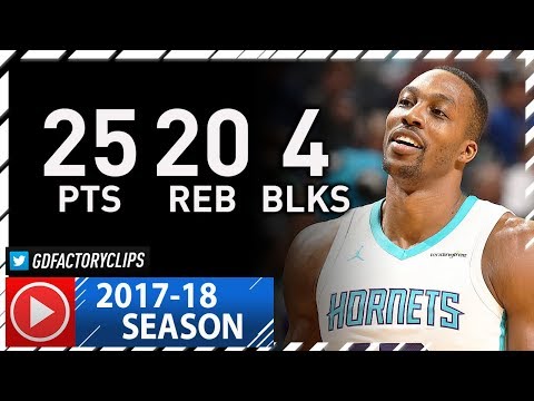 Dwight Howard Full Highlights vs Timberwolves (2017.11.20) - 25 Pts, 20 Reb, 4 Blocks!