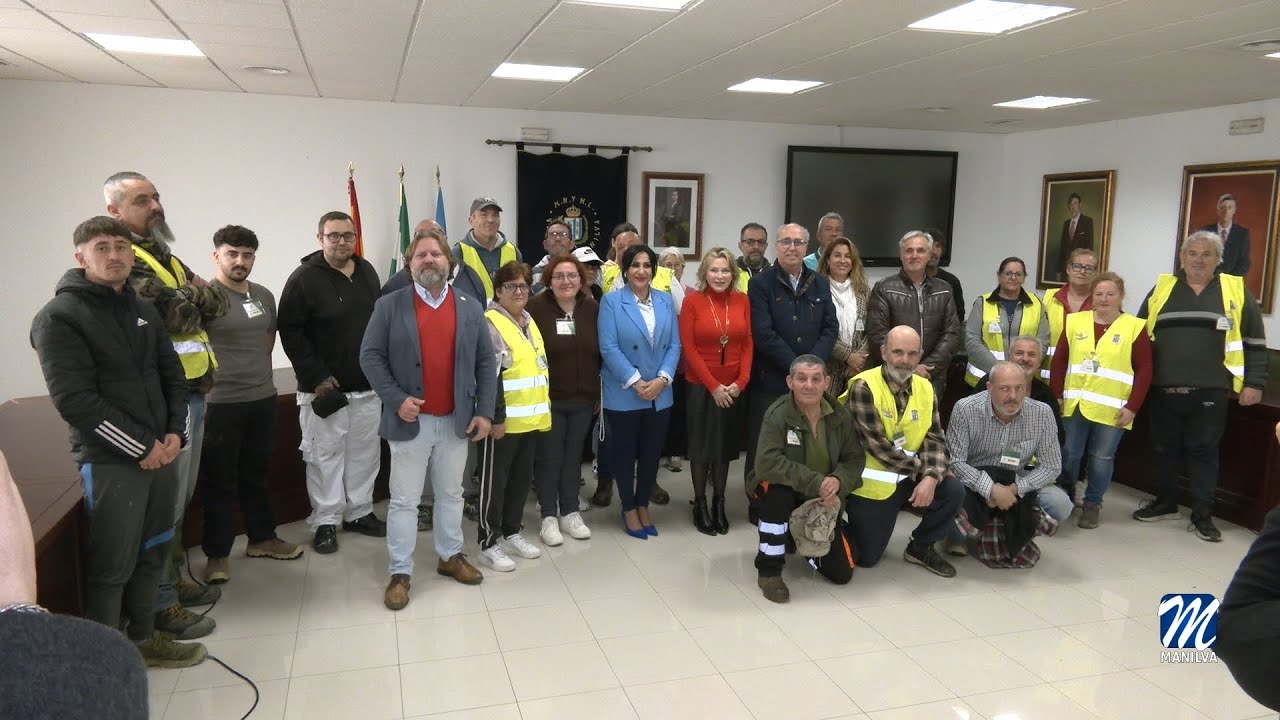 Visita de la Delegada Territorial de Empleo