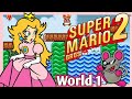 ️ Mario All Stars Mario Bros 2 World 1 Peach Gameplay ️