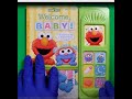 SESAME STREET Welcome Baby Play A Sound INTERACTIVE