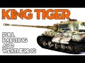 KING TIGER - full painting and weathering [Dragon] 1/35 scale
