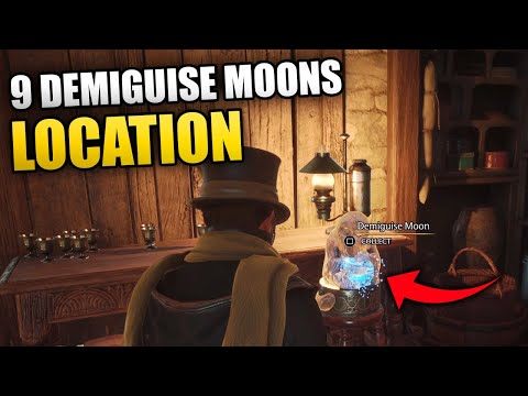 Return 9 Demiguise Moons Locations - Hogwarts Legacy (Alohomora II)