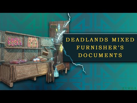 Deadlands Mixed Furnisher’s Documents | Faustina Curio | Update 35 | ESO