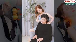 Video giới thiệu máy massage cổ vai gáy kết hợp đấm bóp lưng Nikio NK-136AC