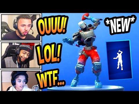 STREAMERS REACT TO *NEW* "SPIKE IT" EMOTE/DANCE *RARE* Fortnite FUNNY & SAVAGE Moments