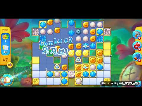 fishdom gameplay / level 7996 / It is like the ads? / thank you 피쉬돔 / 모바일 게임 / 구독 좋아요 눌러주세요 감사합니다 ~