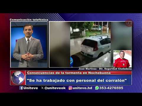 Consecuencias de la tormenta en Nochebuena